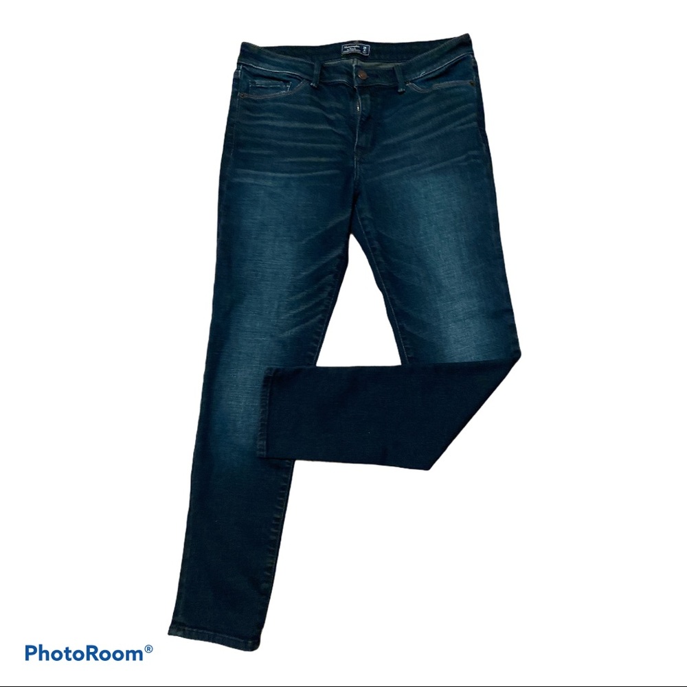 Abercrombie and Fitch dark denim skinny Jeans
